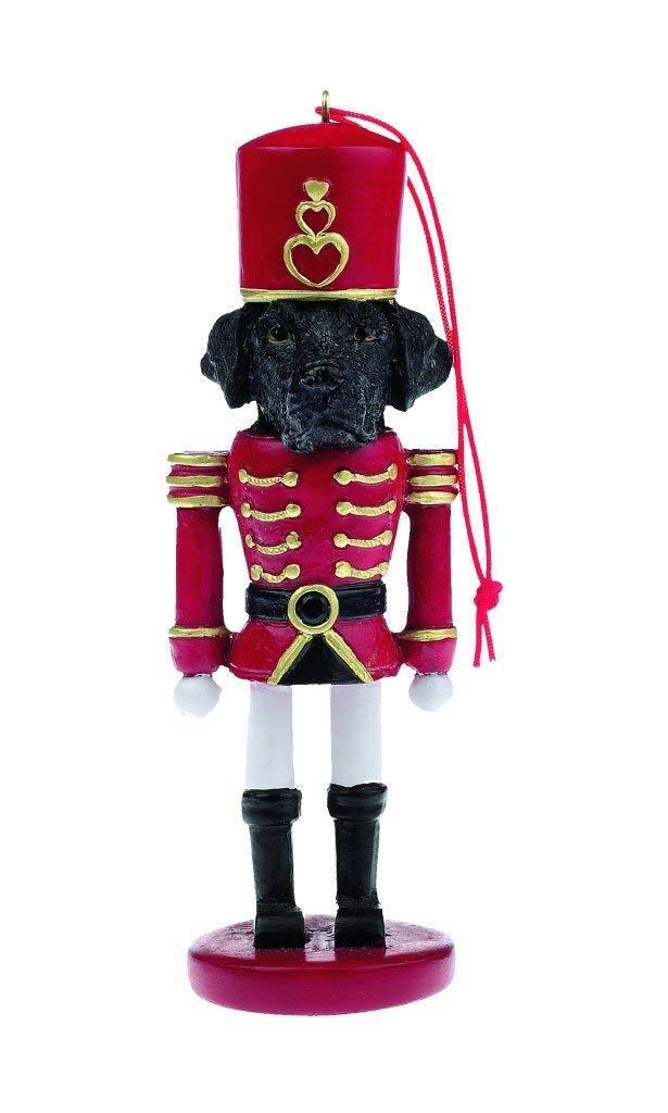 E&S Pets 35358-21 Black Labrador Retriever NutcrackerSoldier Dogs Ornament