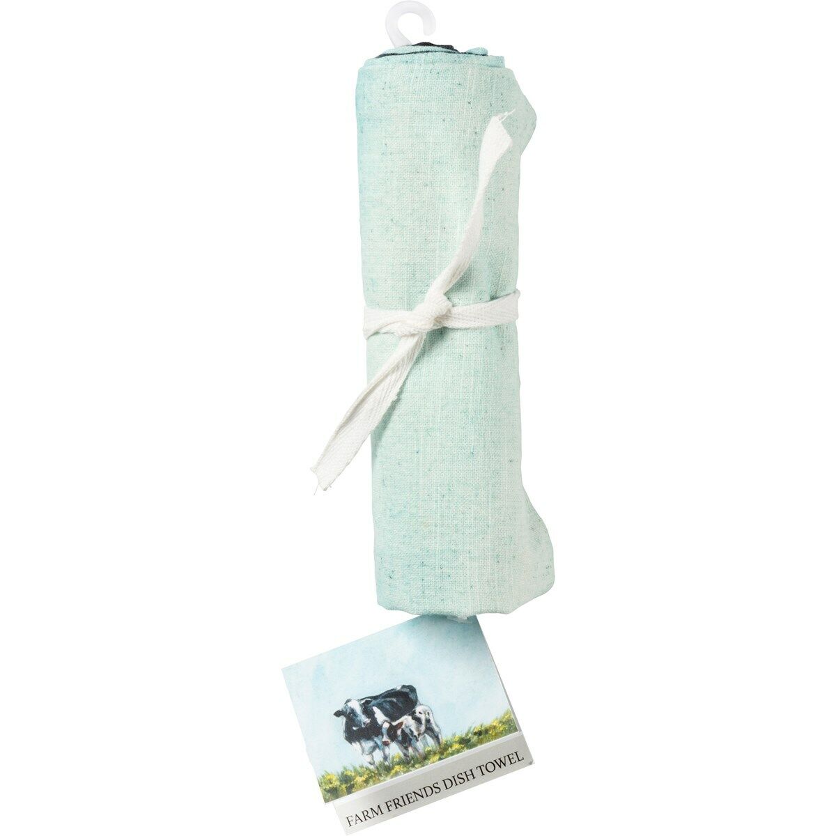 Primitives by Kathy Farmhouse Collection Cotton Dish Towel - Cow and Calf