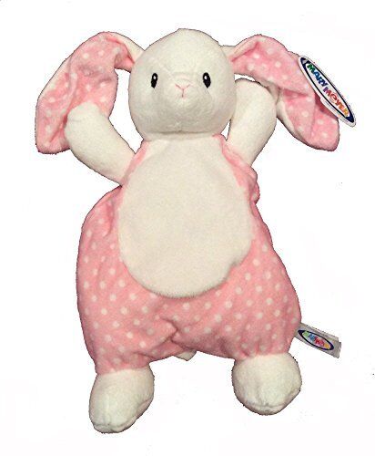 Mary Meyer Dot Bunny Lovey Stuffed Animal ToyToy, Pink