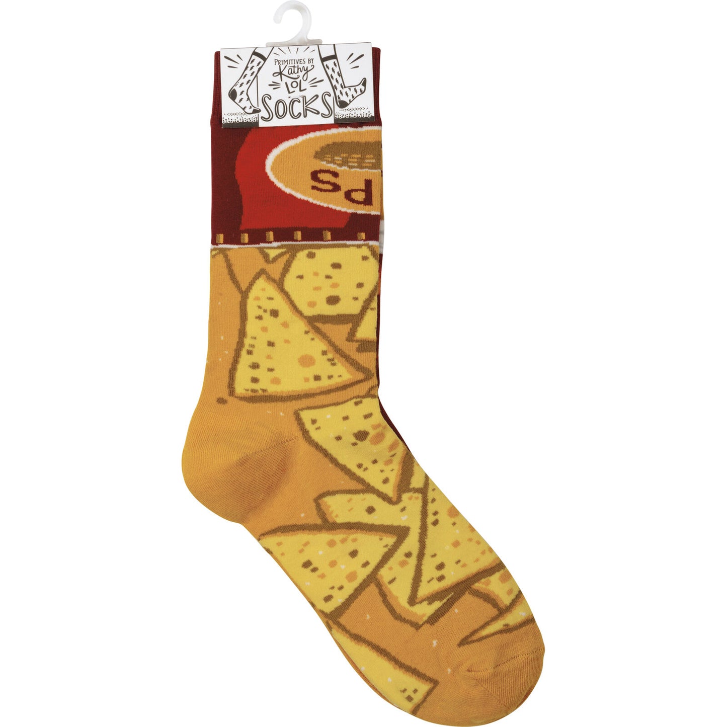 Primitives by Kathy Socks - Socks - Chips & Salsa, One Size Fits Most
