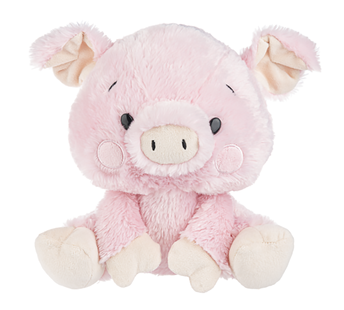 Ganz Nashies Pig Soft Plush Stuffed Animal Toy, 9"