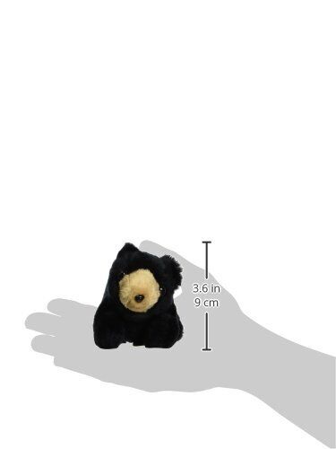 Folkmanis Mini Black Bear Finger Puppet