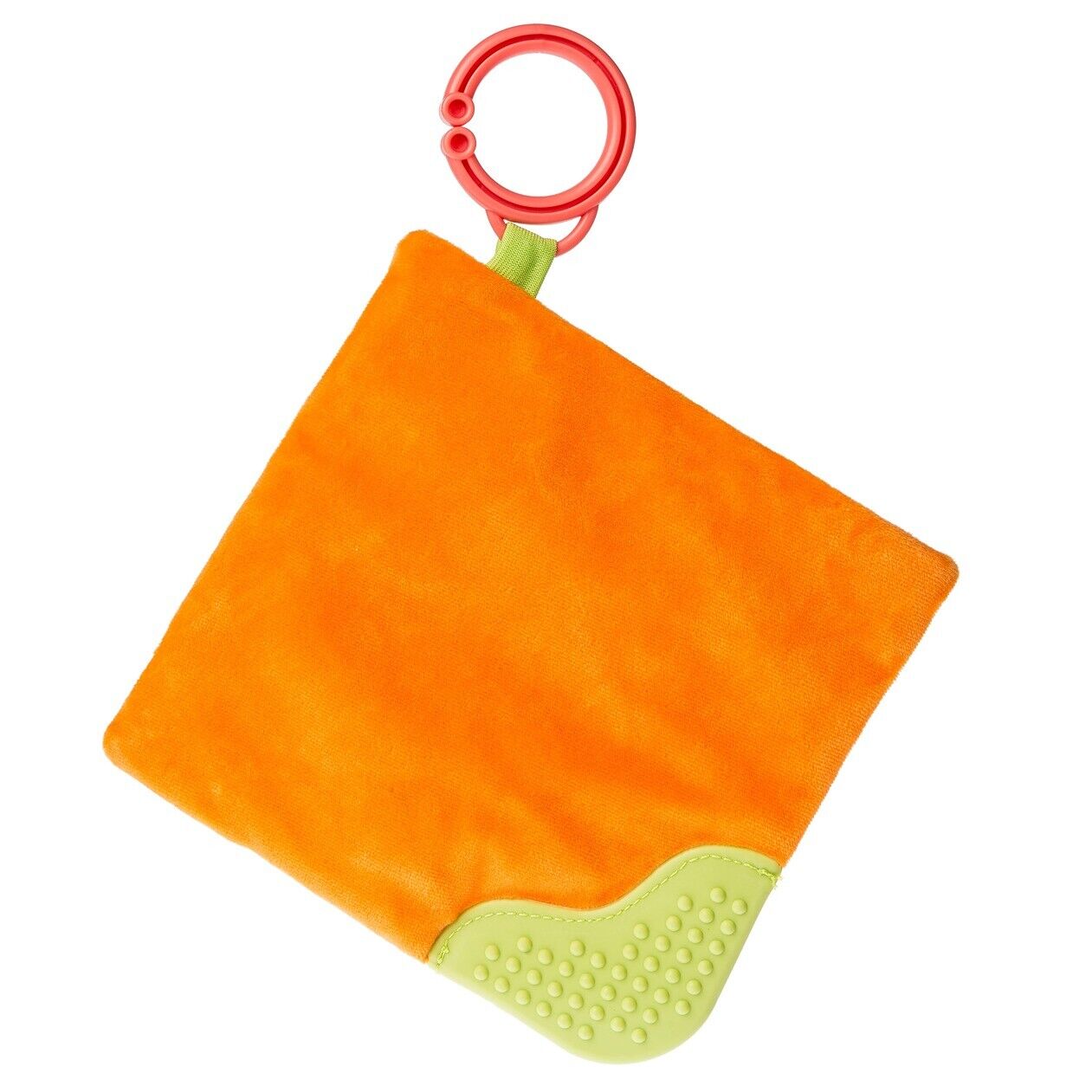 Mary Meyer Sweet Soothie Crinkle Teether Toy and Squeaker, 6 x 6", Sushi