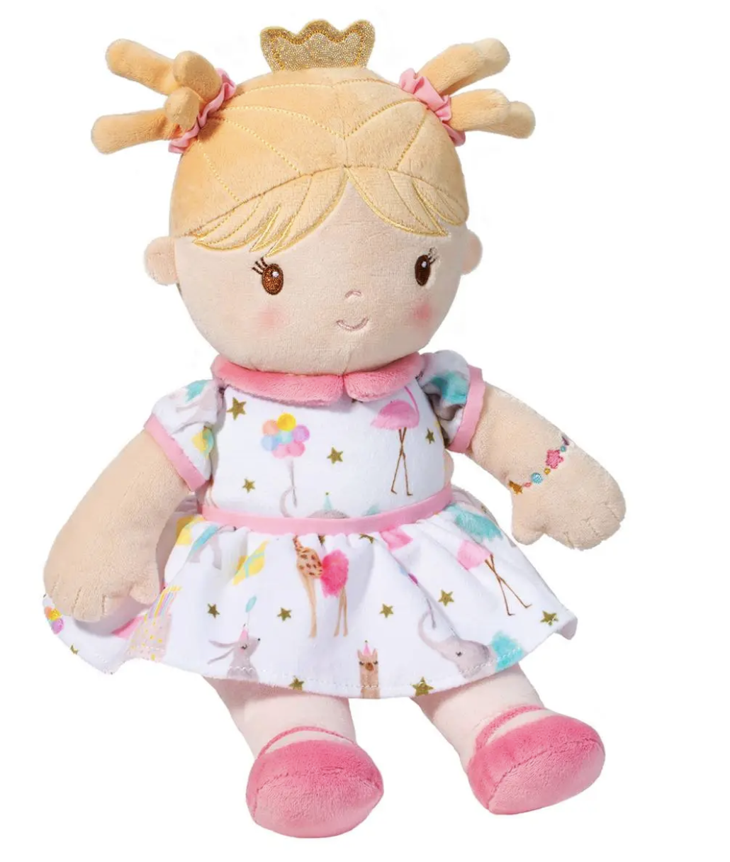 Douglas Toys Jubilee Birthday Party Soft Doll Plush Stuffed, 13 inch