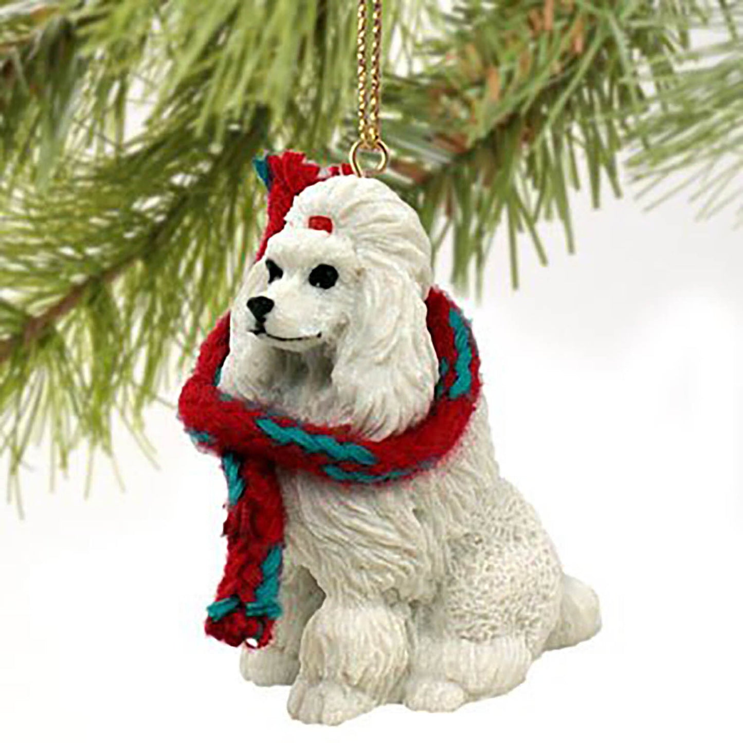 Conversation Concepts Poodle White Original Ornament