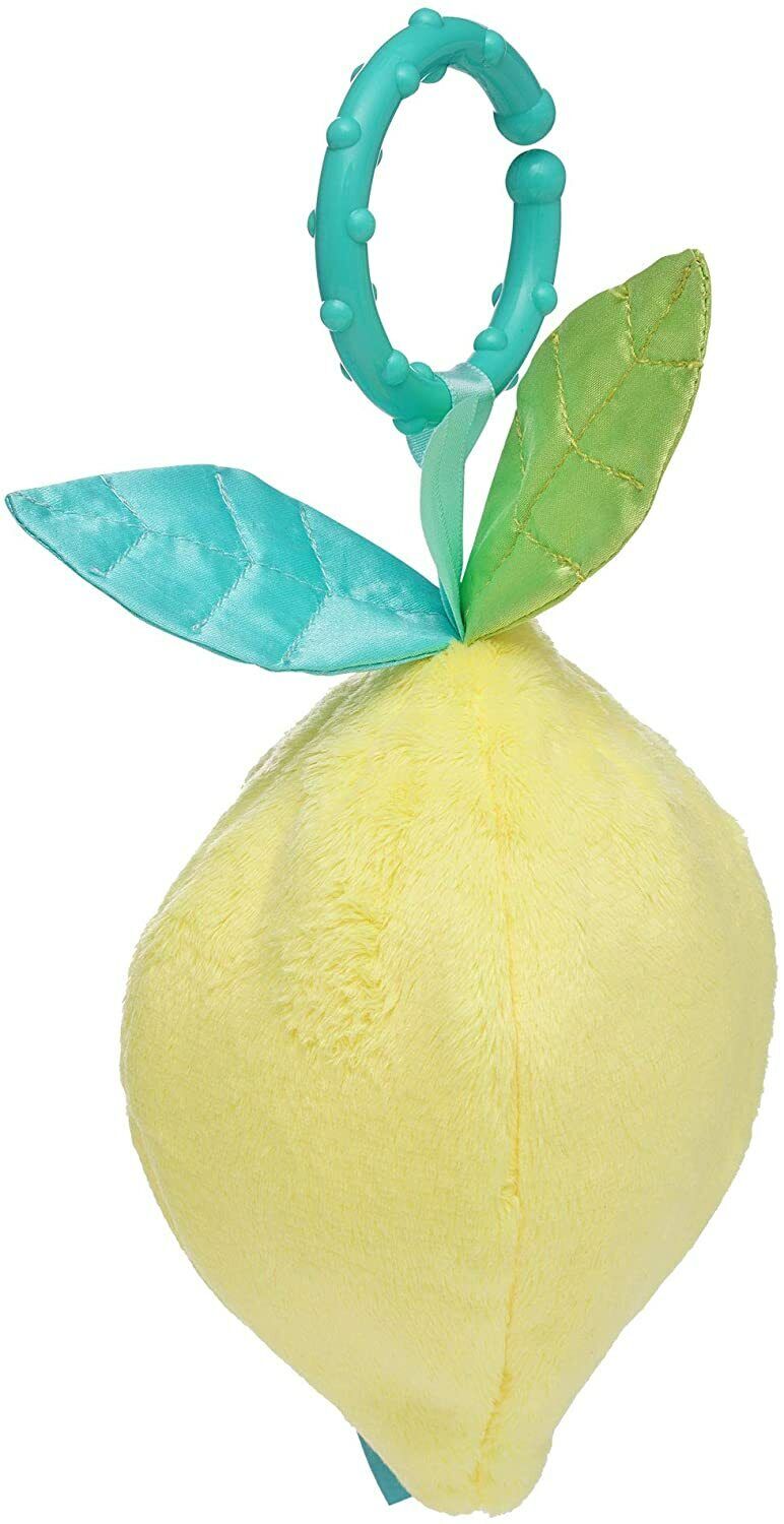 Manhattan Toy Mini-Apple Farm Lemon Baby Take Along Activity Clip On, 4"