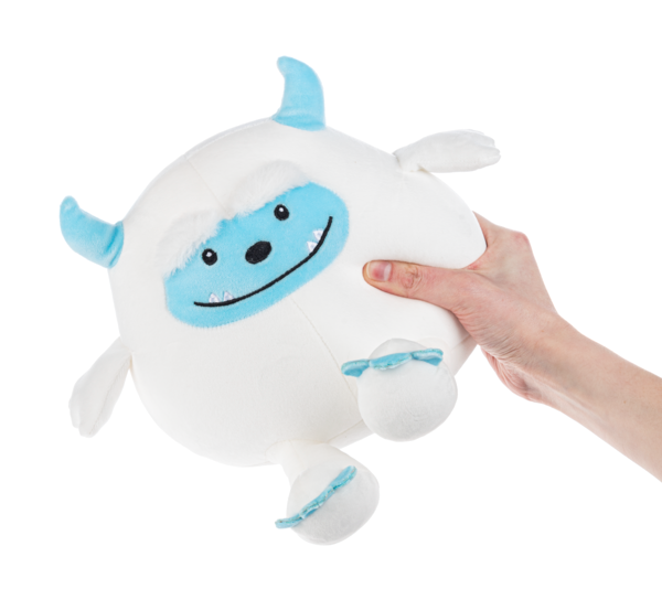 Ganz HX11847 Squishy Squad Yeti Plush Stuffed Animal, 8" High