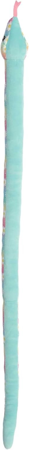 Aurora® Playful Snake Kusheez™ Daisy Rainbow Snake Stuffed Animal, 51 in