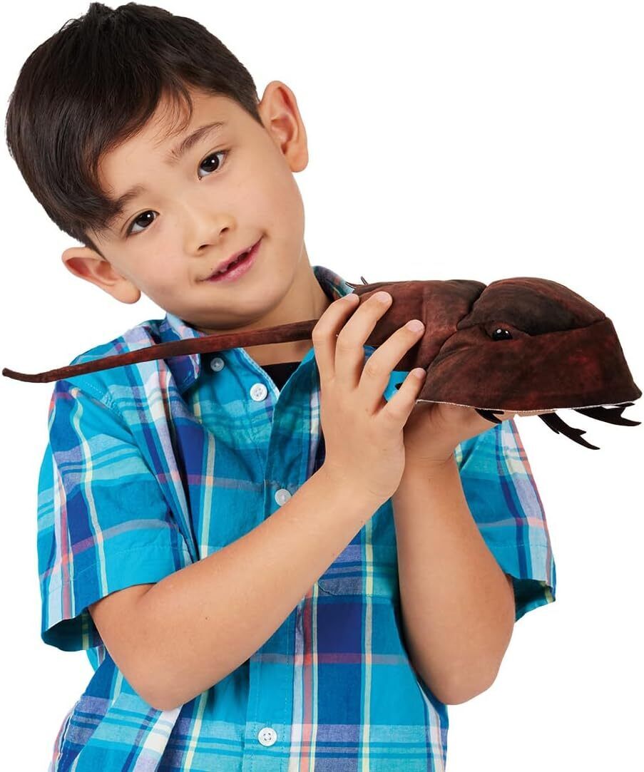 Folkmanis Horsehoe Crab Hand Puppet, 15"