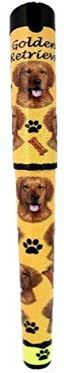 E&S Pets Golden Retriever Pen Easy Glide Gel Pen, Refillable with A Perfect Grip