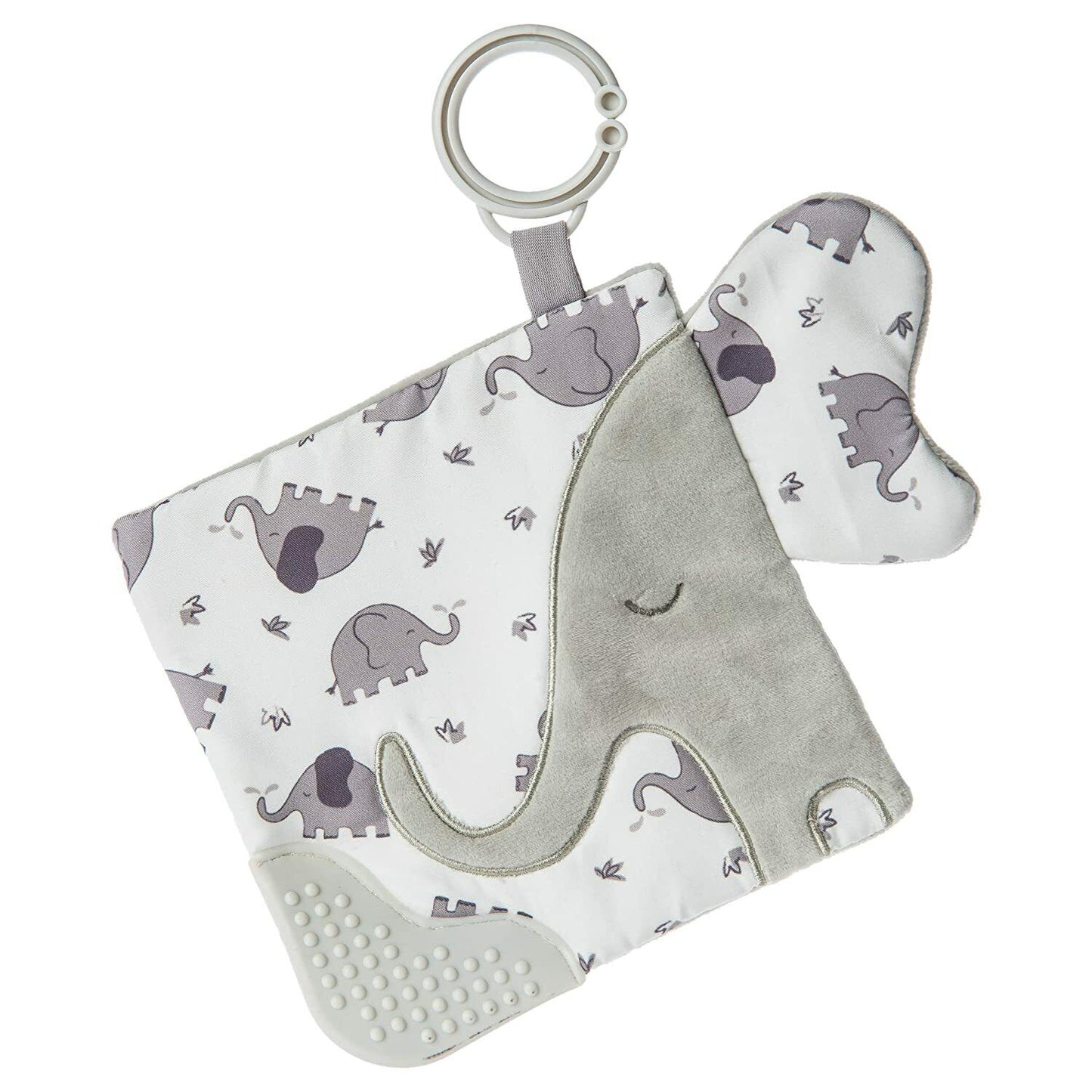 Mary Meyer Afrique Crinkle Teether Toy with Baby Paper and Squeaker, 6 x