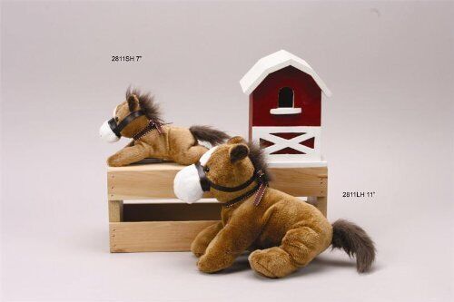 Small Flopsies Brown Horse 7" by Unipak