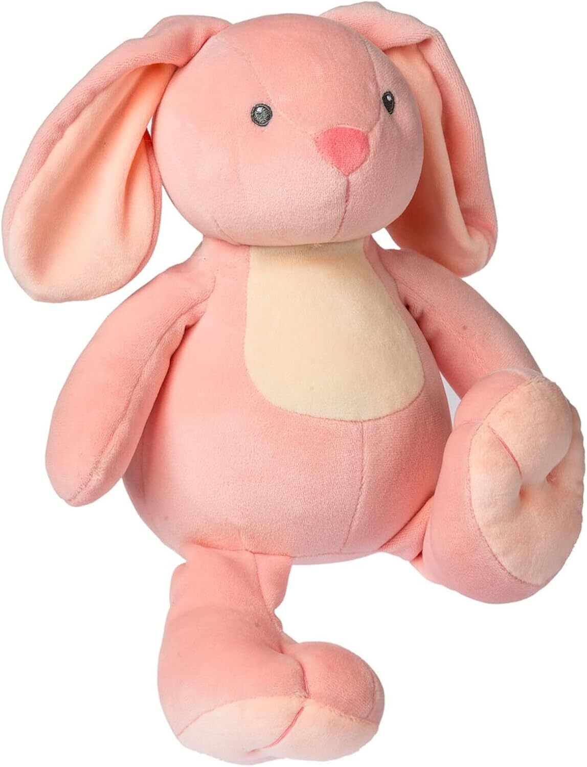 Mary Meyer Stuffed Animal Smootheez Pillow-Soft Toy, 12" Pink Hippity Hop Bunny