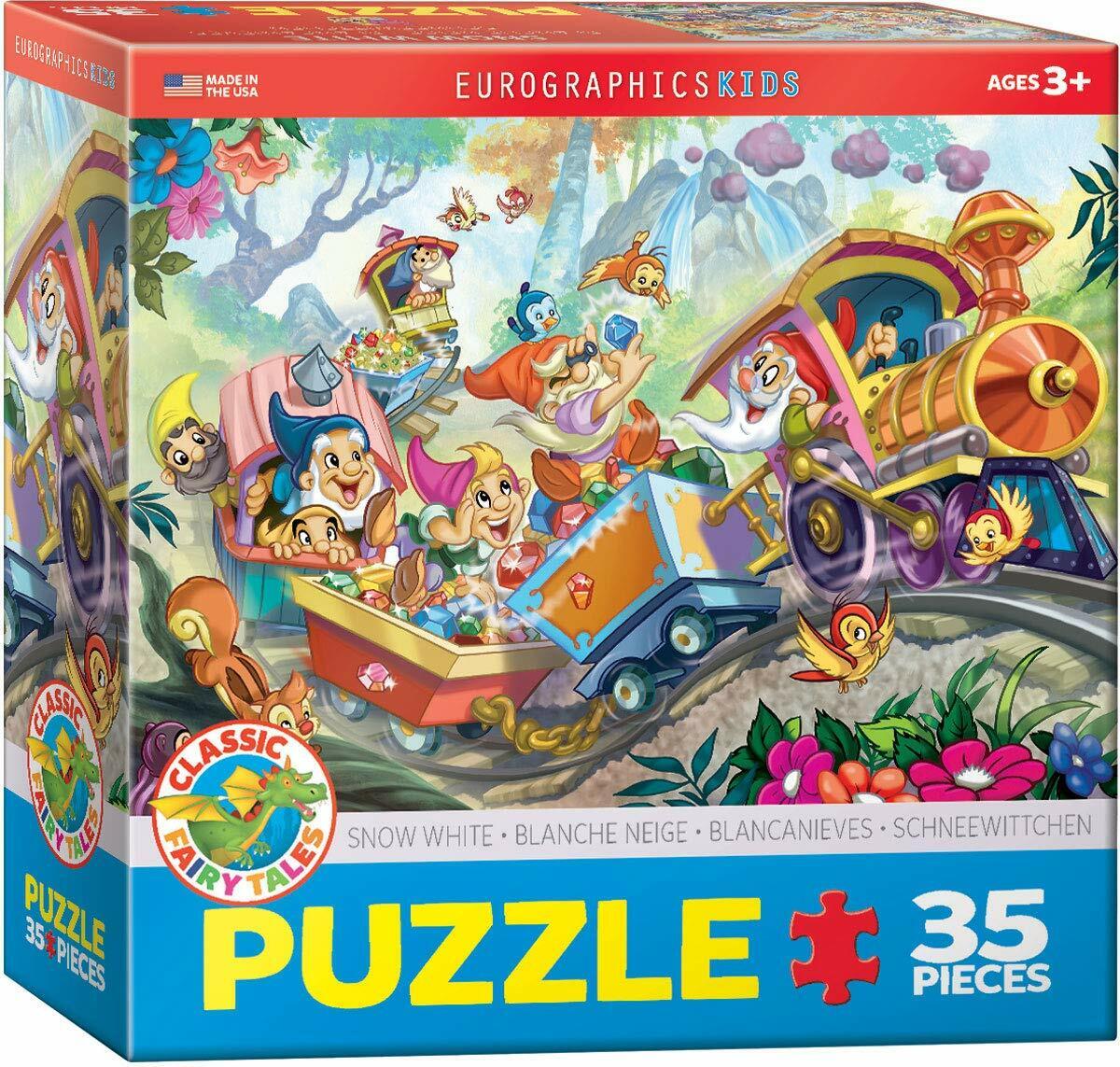 EuroGraphics Classics Fairy Tales Snow White Jigsaw Puzzle (35-Piece)
