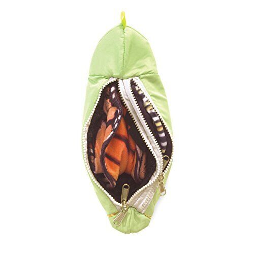 Folkmanis Monarch Life Cycle Reversible Hand Puppet Plush
