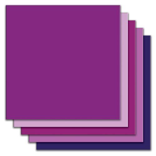 Pansy Colors Purple Felt Sheets, 5 sheets, by eeBoo