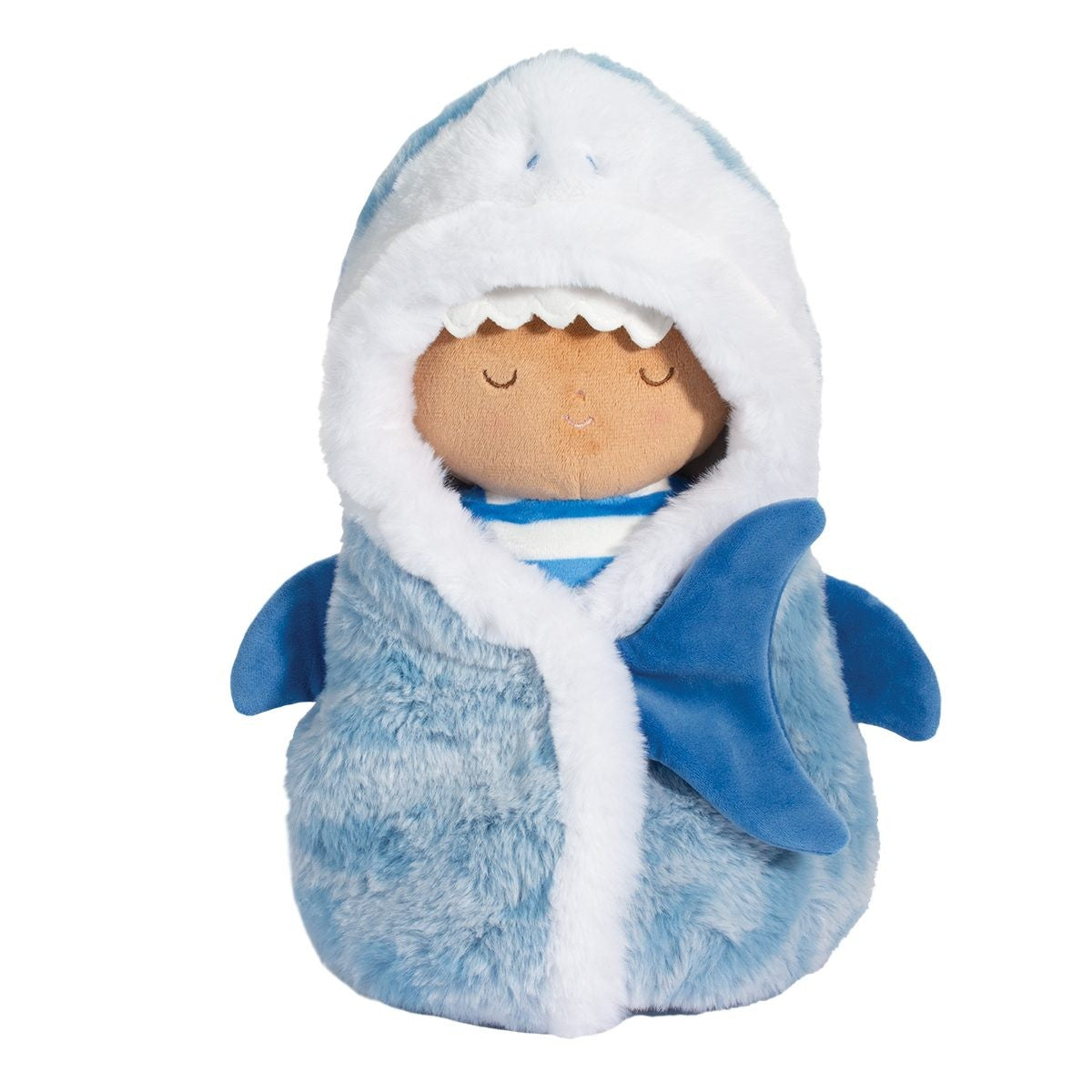 Douglas Baby Shark Hug Soft Doll Plush Stuffed, 11 inch