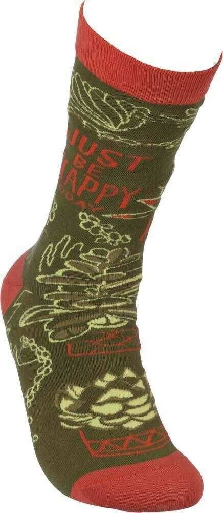 Primitives By Kathy Socks - Just Be Happy Today