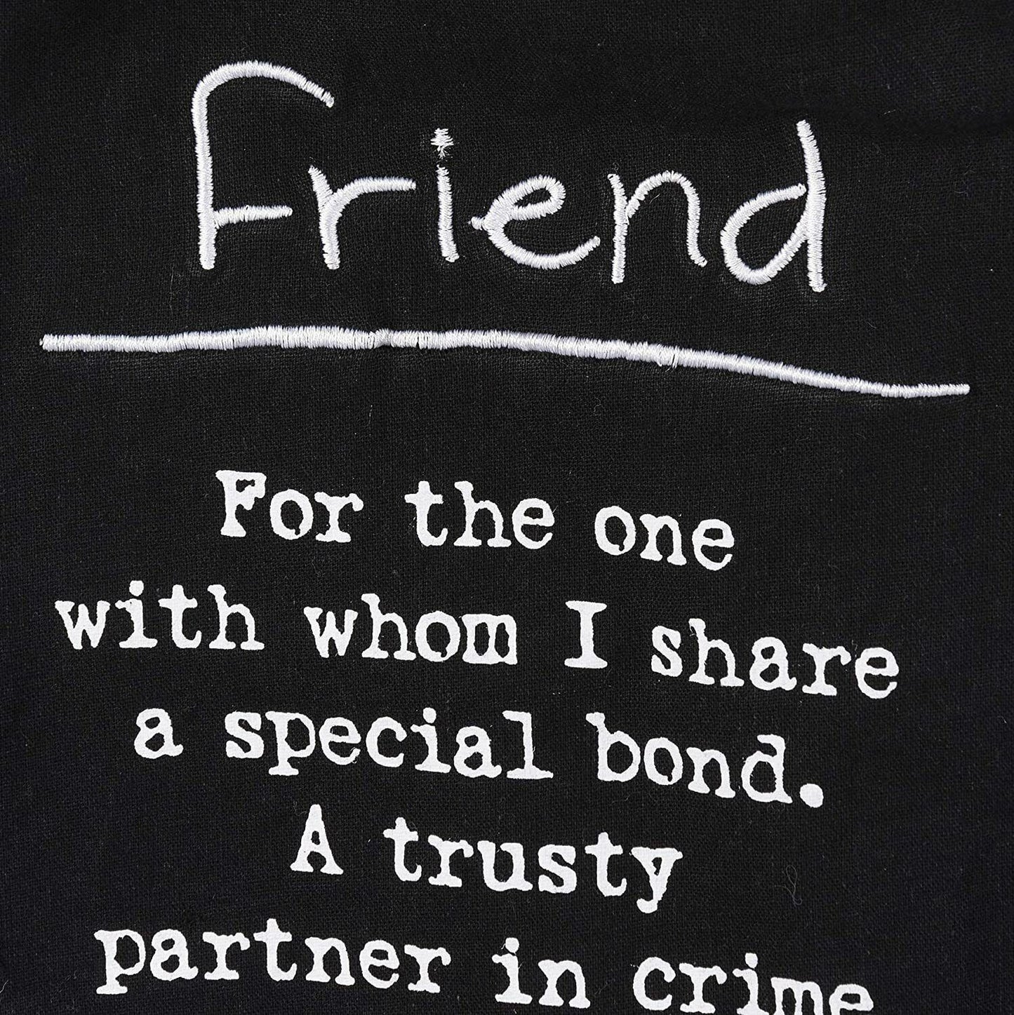 Primitives by Kathy Kitchen Embroidered Dish Towel - Definition: Friend