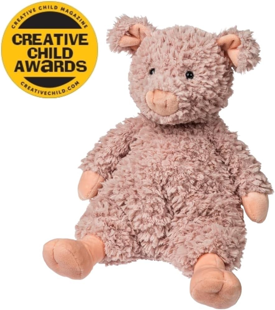 Mary Meyer Stuffed Animal Snuggables Plush Soft Toy, 14-Inches, Pig