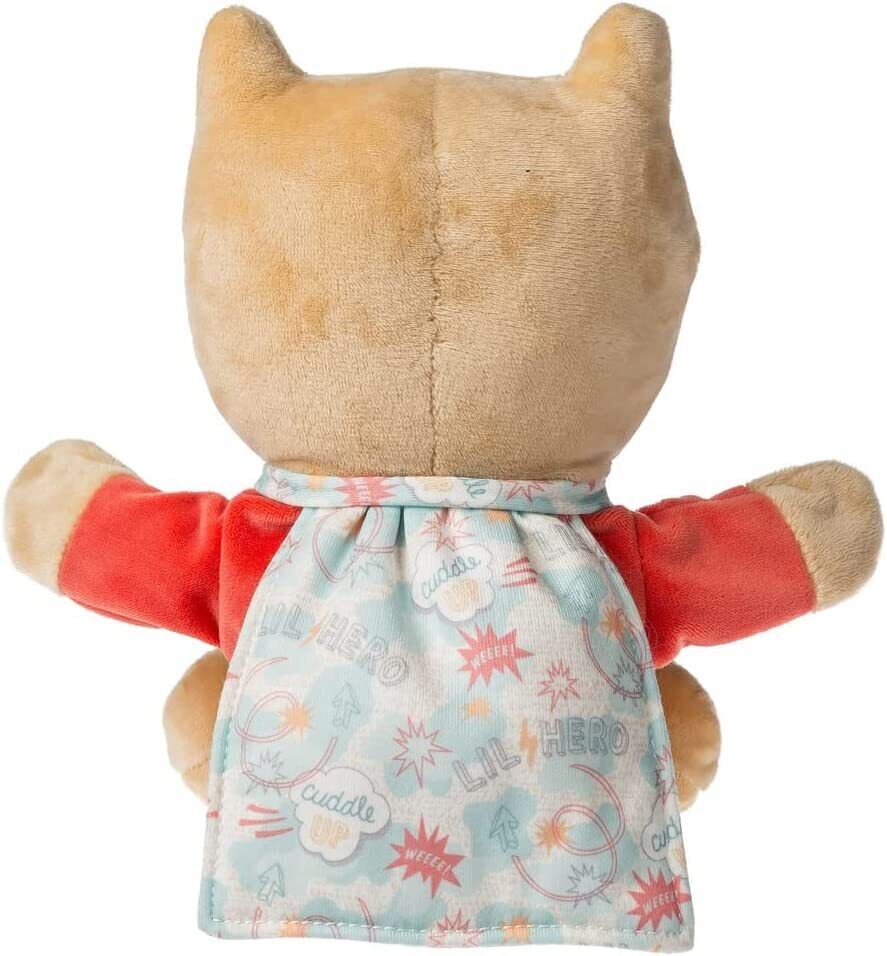 Mary Meyer Hand Puppet Soft Toy, 11-Inches, Lil' Hero