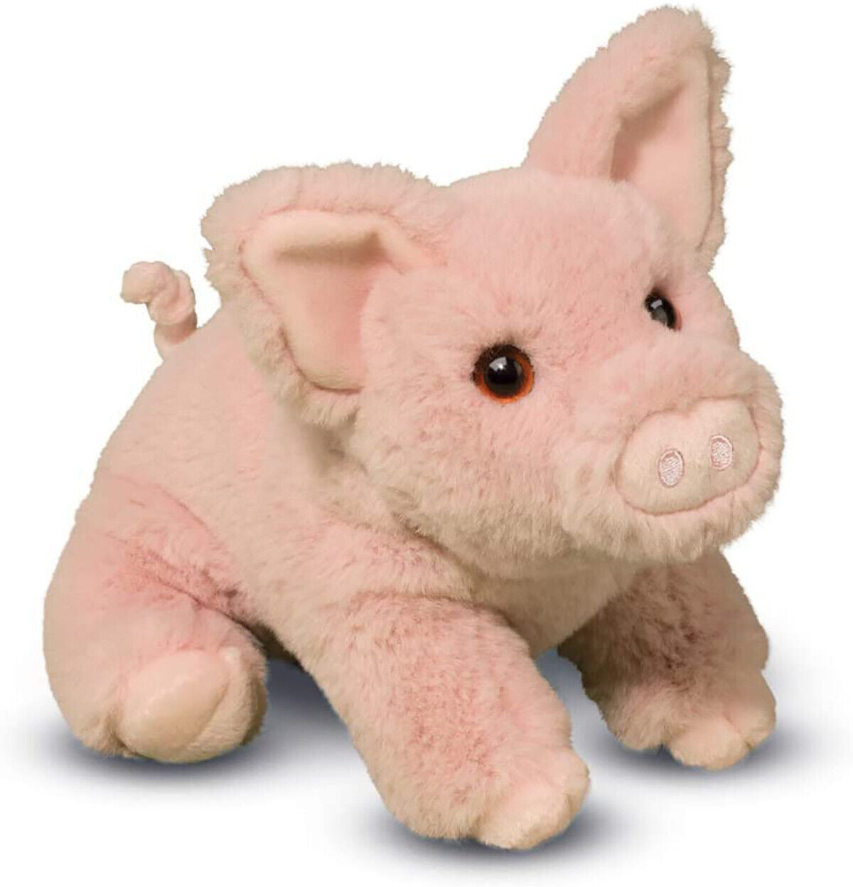 Douglas Pinkie Pink Pig Softie Plush Stuffed Animal, 11"
