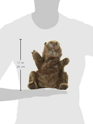 Folkmanis Groundhog Puppet, 14"