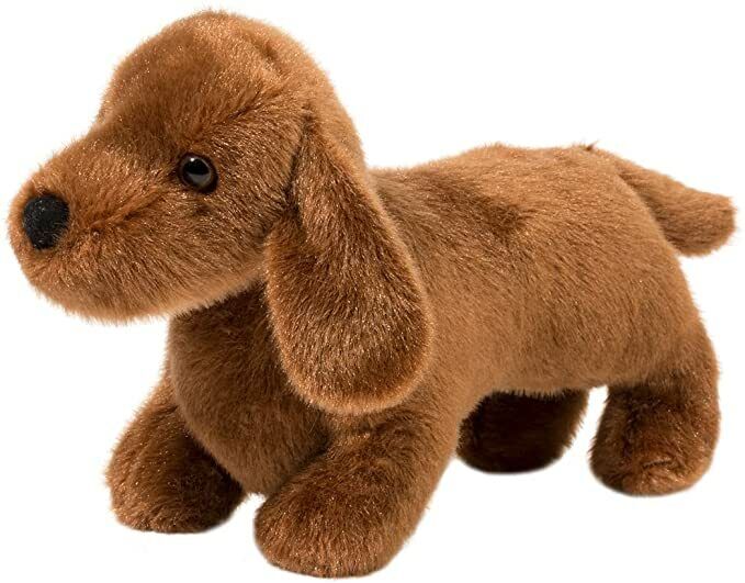 Douglas Dilly Dachshund 8" Plush Stuffed Animal Toy
