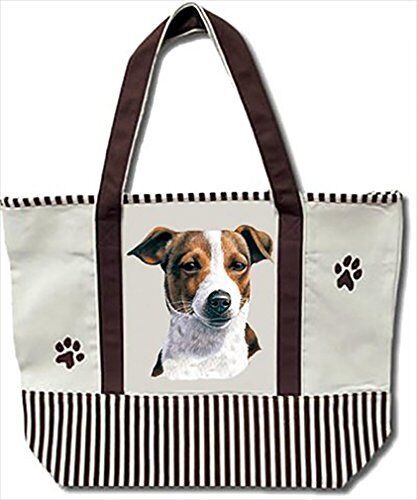 ES Pets 68575-130 Fox Terrier Heavy Duty Canvas Tote Bag