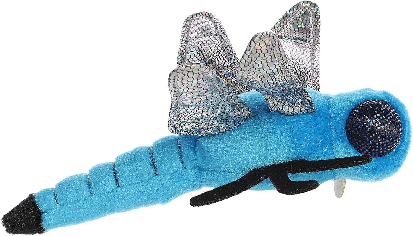 Aurora® Realistic Miyoni® Blue Dasher Dragonfly Plush Stuffed Animal- 10.5 in
