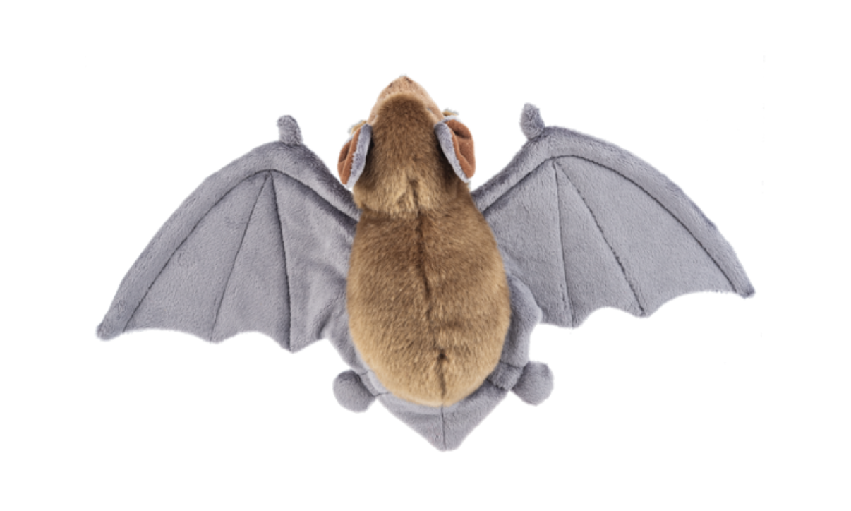 Ganz Heritage Collection Bat Brown & Black Plush Stuffed Animal Toy, 10" wide