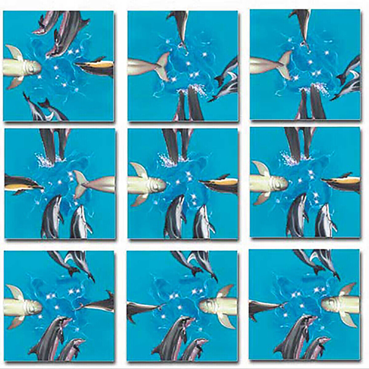 Scramble Squares: Dolphins