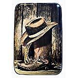 Fig Design Group Cowboy Boots and Hat RFID Secure Armored Wallet