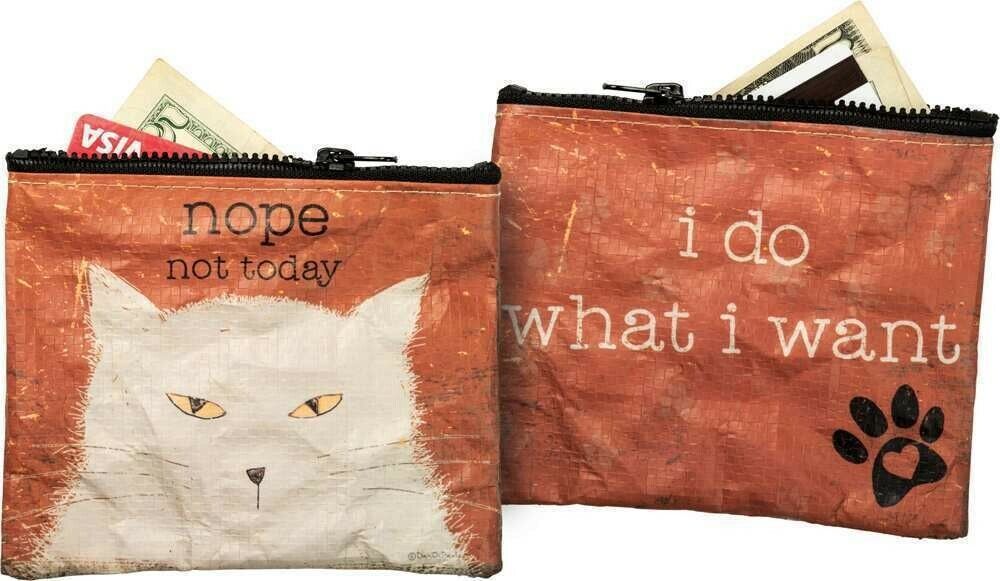 Primitives By Kathy Zipper Wallet - Nope Not Today