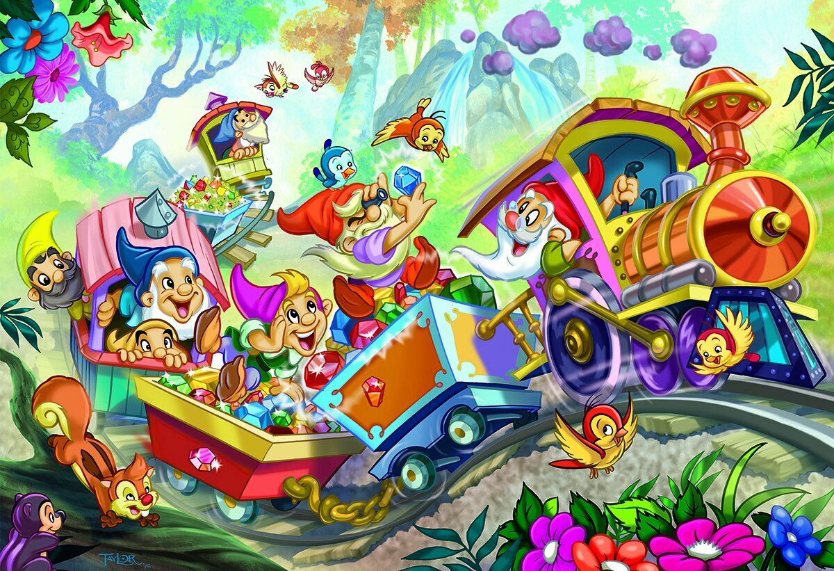 EuroGraphics Classics Fairy Tales Snow White Jigsaw Puzzle (35-Piece)