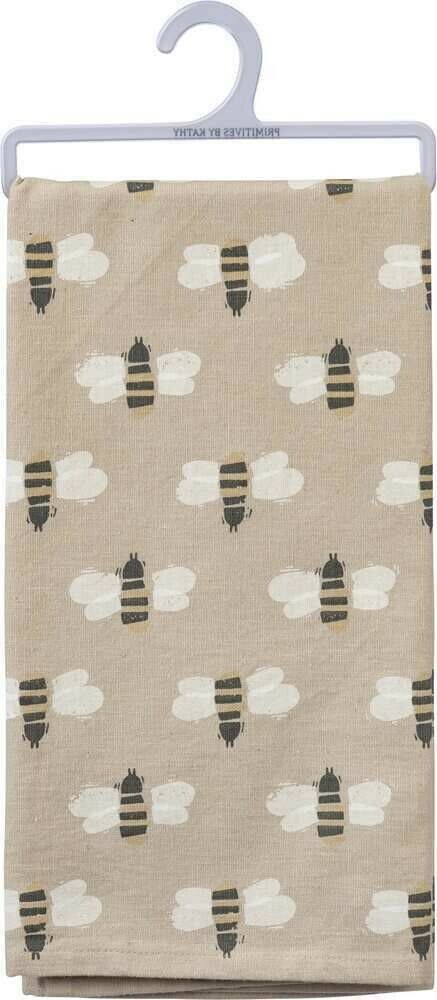 Primitives by Kathy Bee Happy Dish Towel