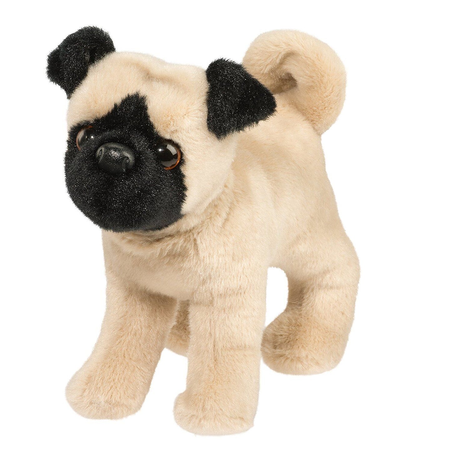 Douglas Hamilton Pug Plush Stuffed Animal Toy, 8"