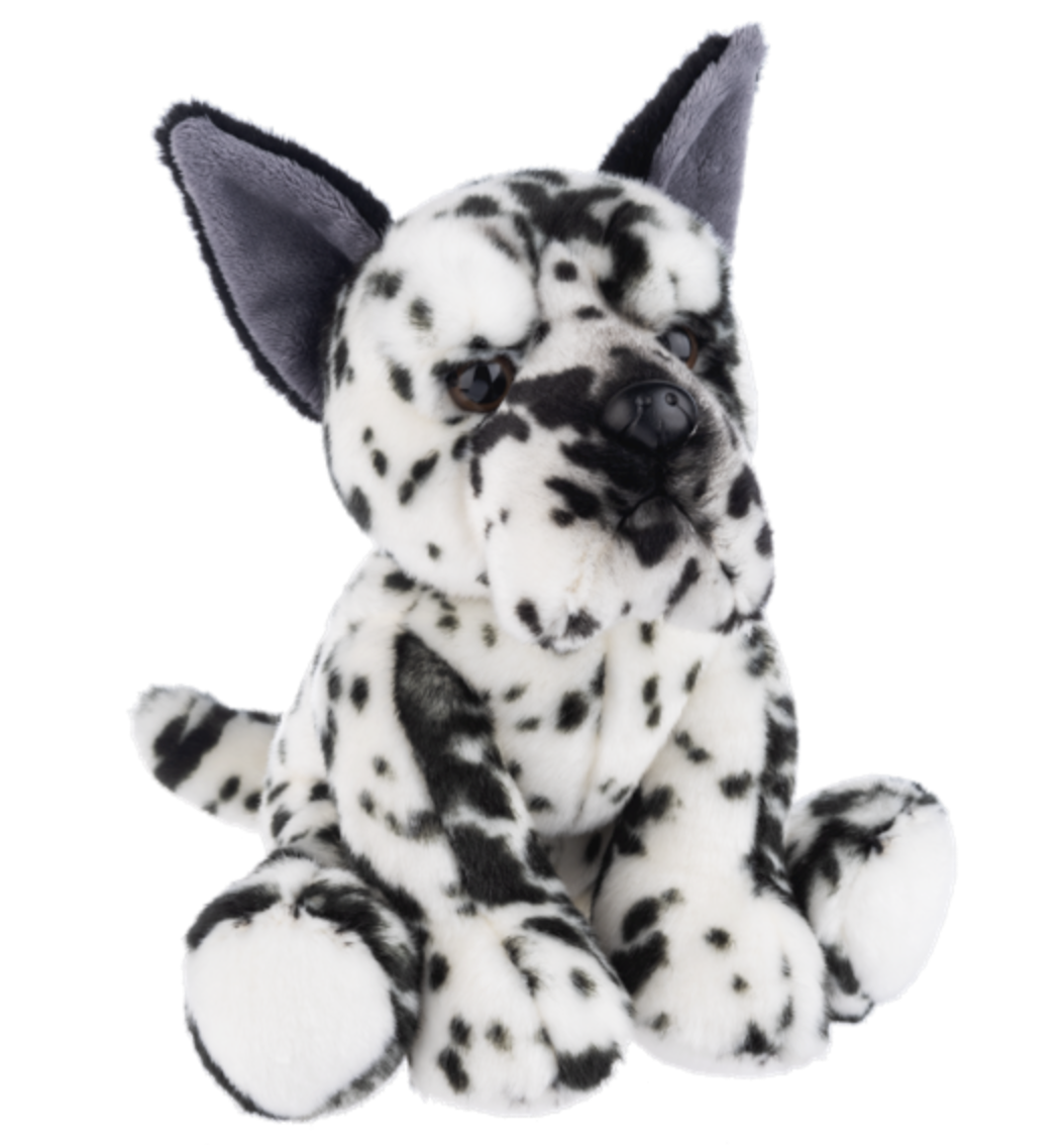 Ganz Heritage Collection Harlequin Great Dane Plush Stuffed Animal Toy, 12"