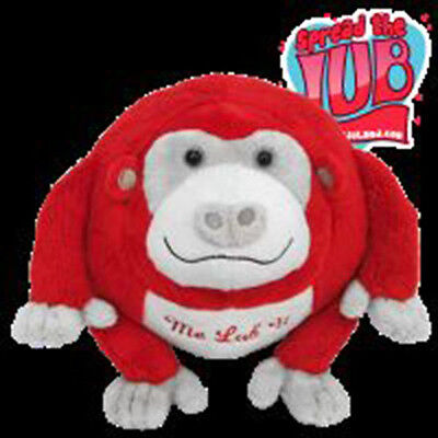 Stuffed Plush Lubies™ Valentines Gorilla 5" by Rocket USA