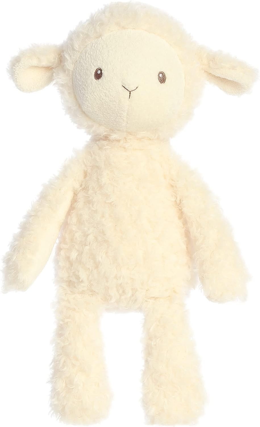 Aurora® Playful Cherub Lamb™ Lamb Baby Plush Stuffed Animal Toy, Cream 13 in