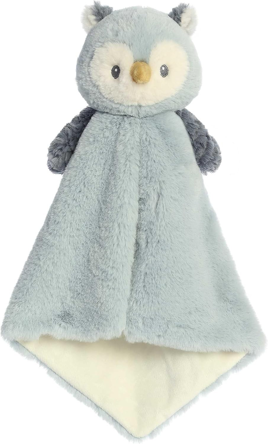 Aurora® Snuggly Cuddler™ Ollie Owl™ Luvster Baby Stuffed Animal Toy- Blue 16 in