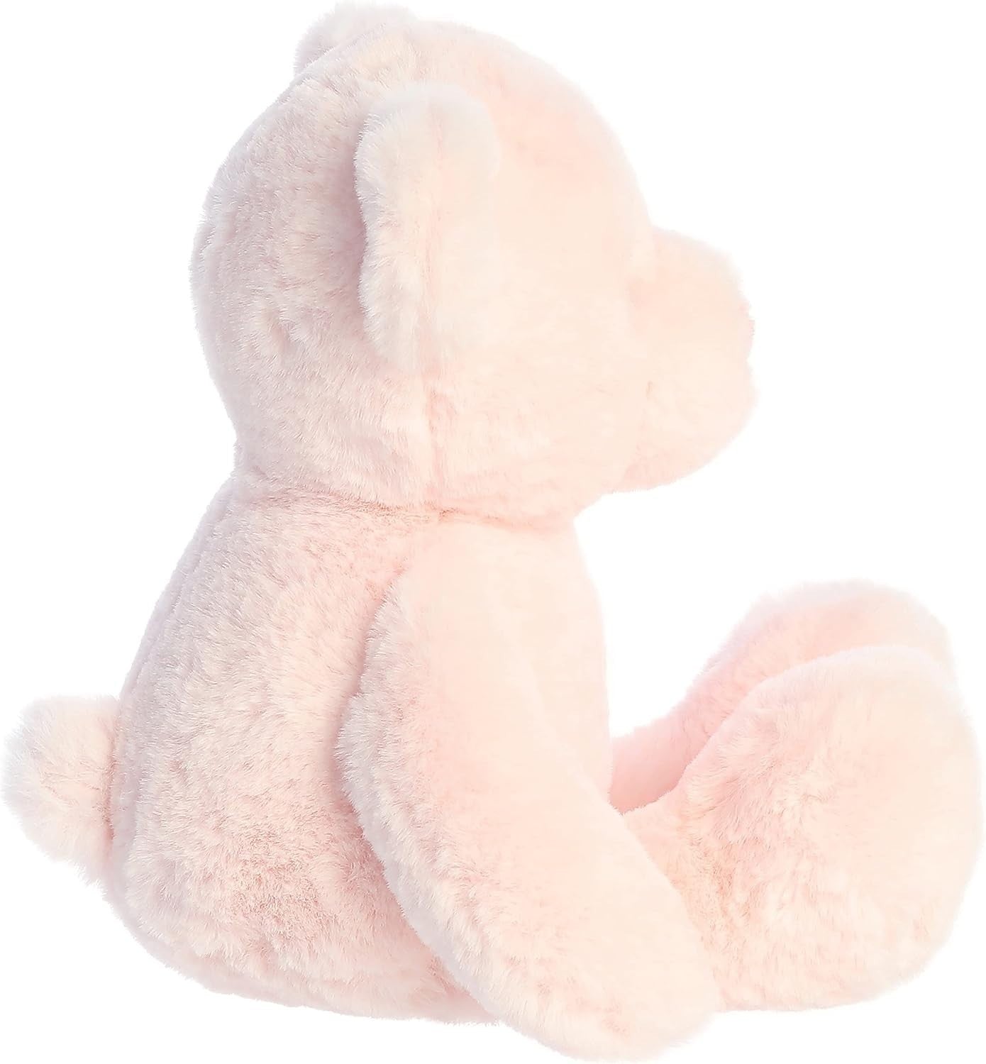 Aurora® Fur-Ebba™ Kori Pink Bear™ Baby Plush Stuffed Animal Toy - Rose 13 inches