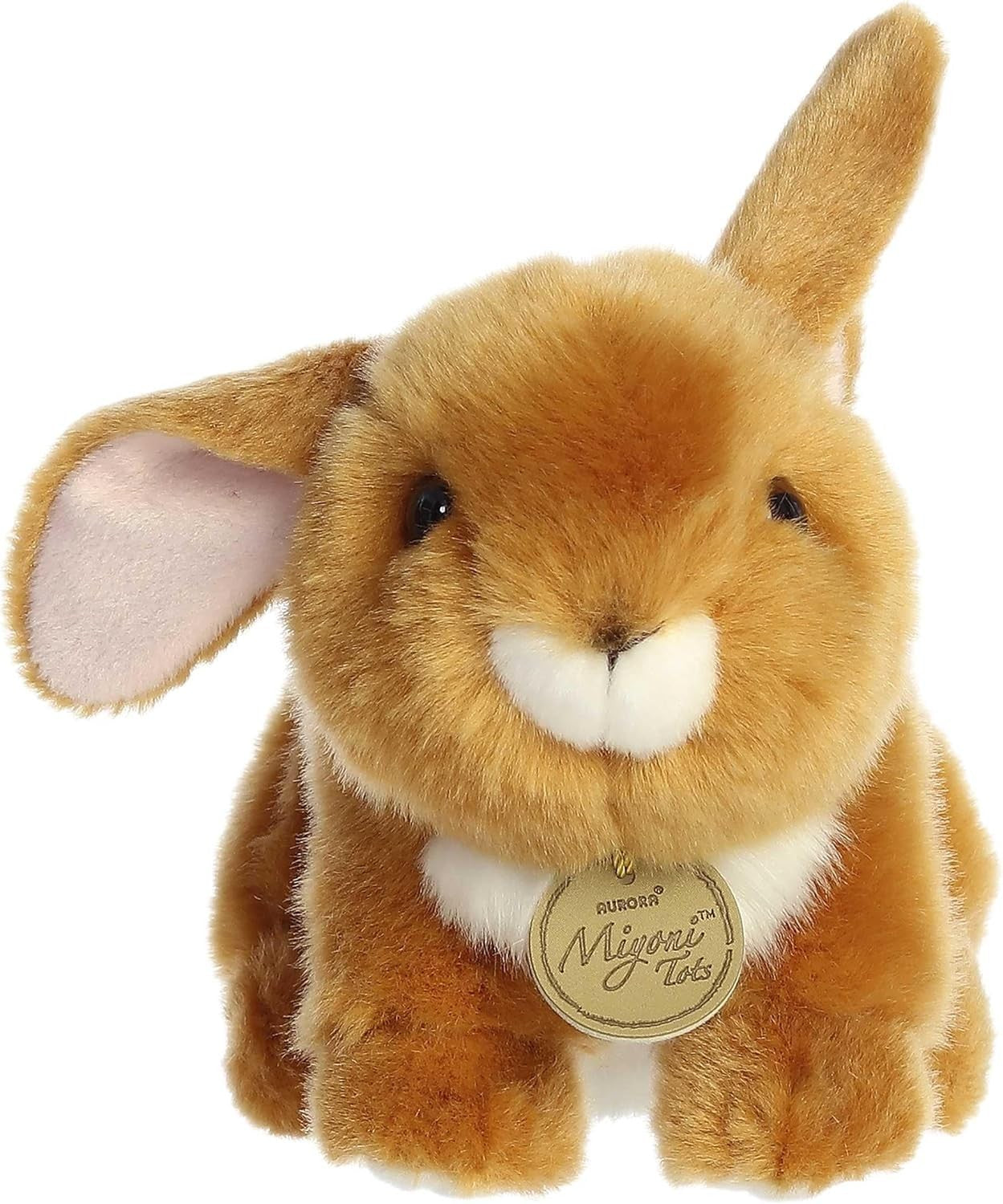 Aurora® Adorable Miyoni® Tots Playful Baby Bunny Stuffed Animal- Ginger 8 Inches