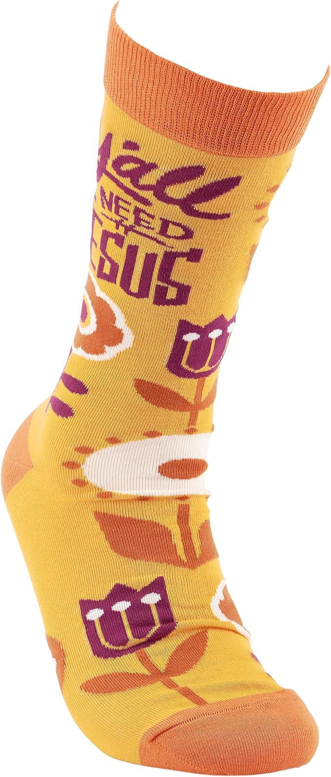 Primitives by Kathy - Y'all Need Jesus Unisex Socks, One Size