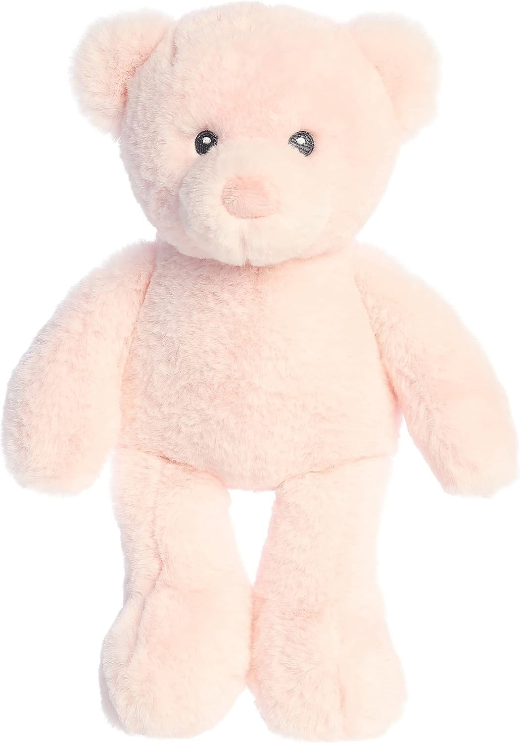 Aurora® Fur-Ebba™ Kori Pink Bear™ Baby Plush Stuffed Animal Toy - Rose 13 inches