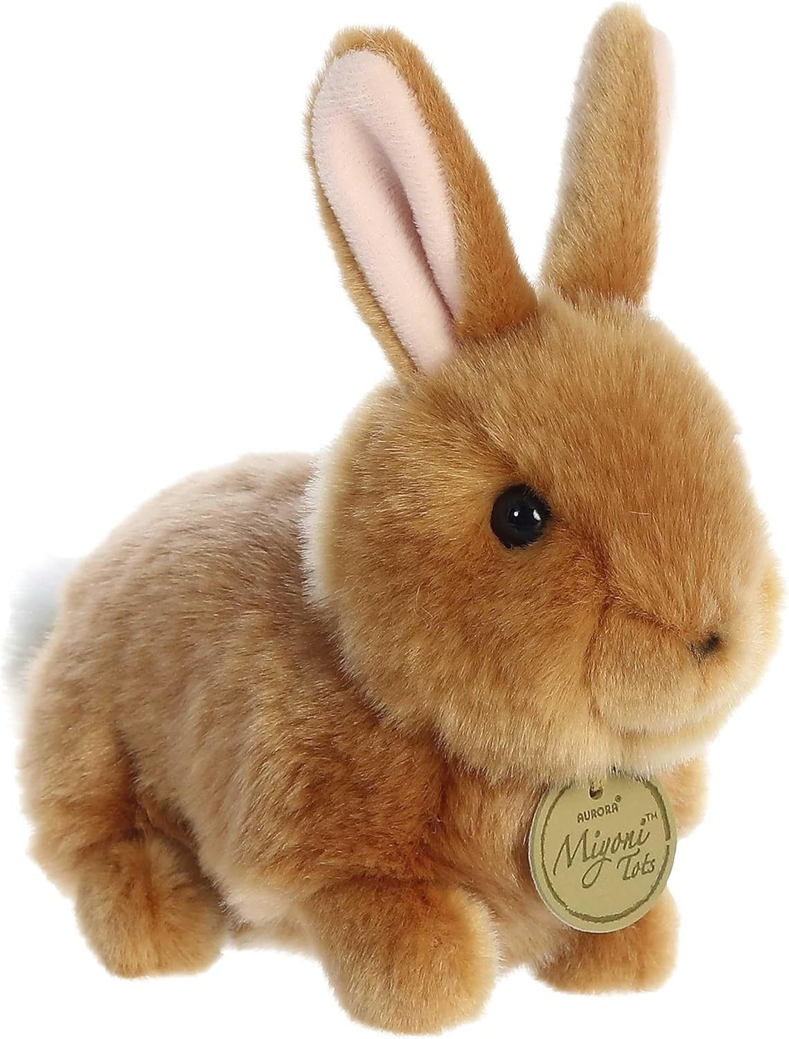 Aurora® Miyoni® Tots Playful Baby Bunny Plush Stuffed Animal- Ginger 7.5 Inches