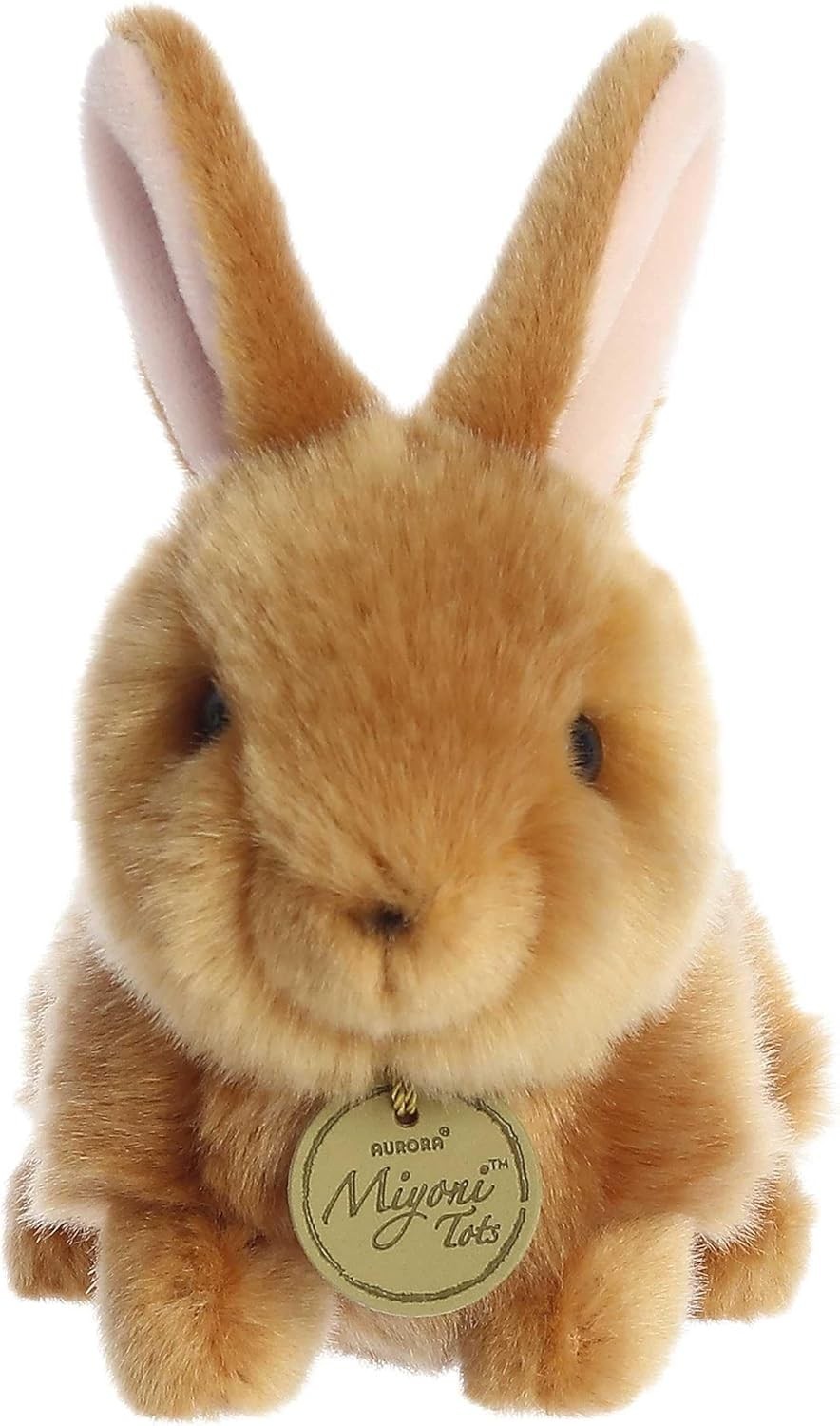 Aurora® Miyoni® Tots Playful Baby Bunny Plush Stuffed Animal- Ginger 7.5 Inches