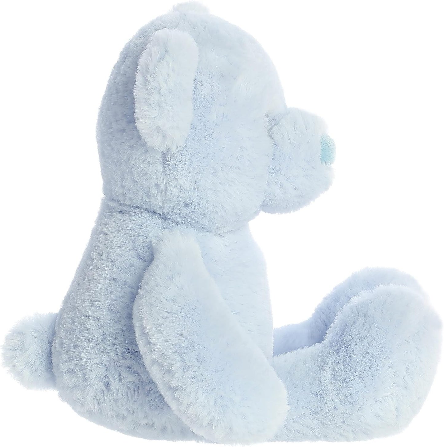 Aurora® Fur-Ebba™ Kori Blue Bear™ Baby Plush Stuffed Animal Toy - Sky 13 inches