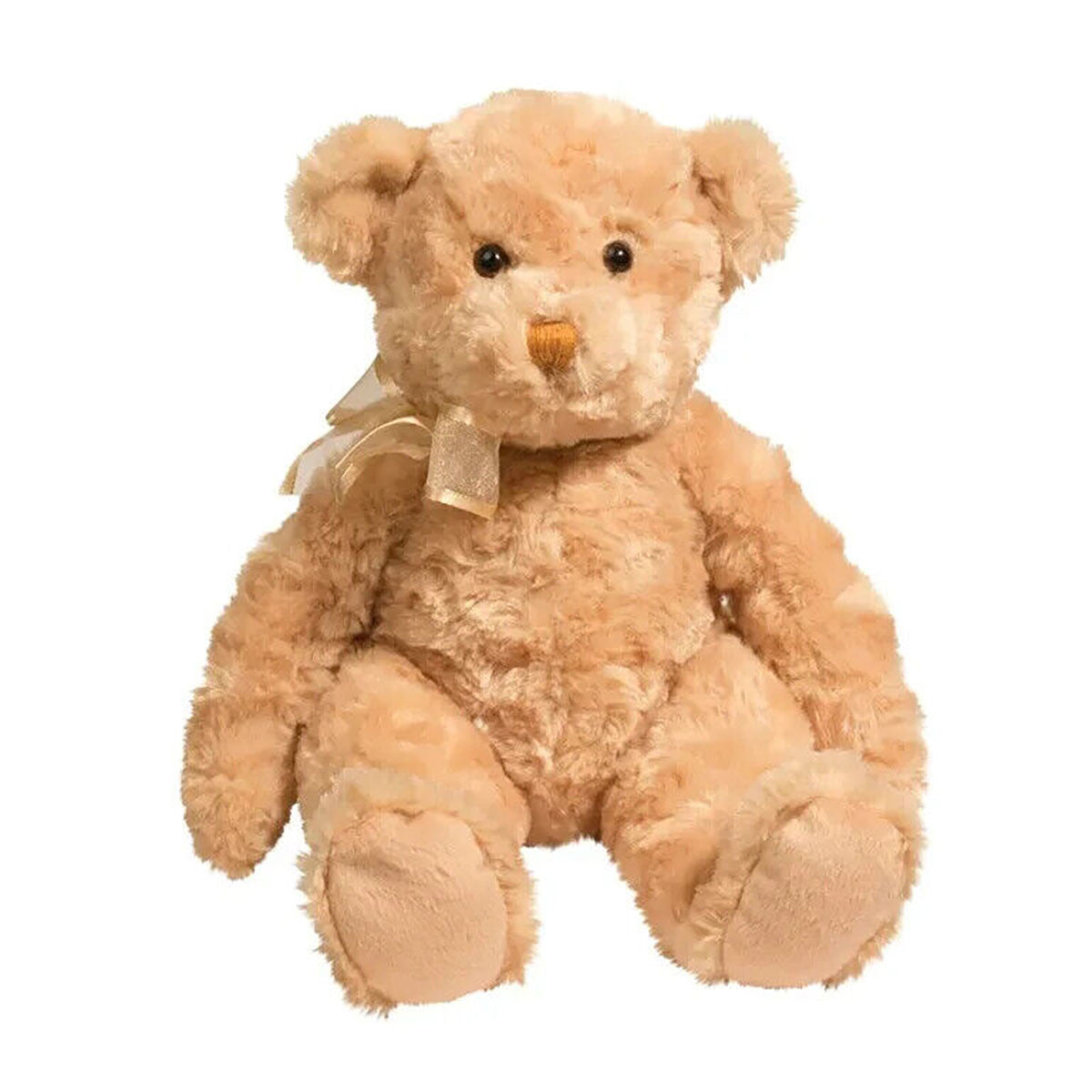 Douglas Gold Tender Teddy Bear Plush Stuffed Animal, 9" sitting
