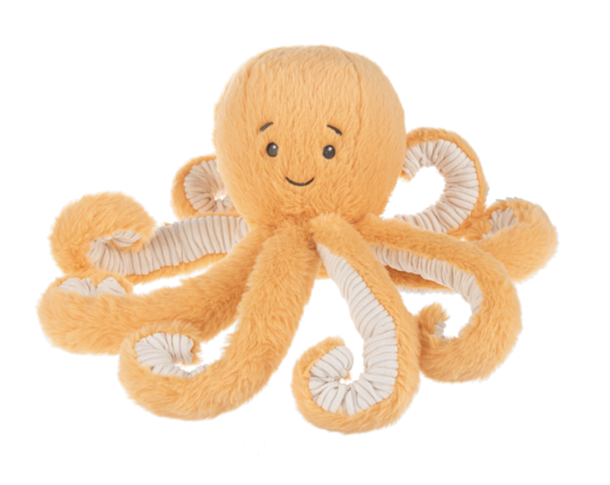 Baby Ganz Coral Octopus Plush Stuffed Animal Toy, 16 inches Wide